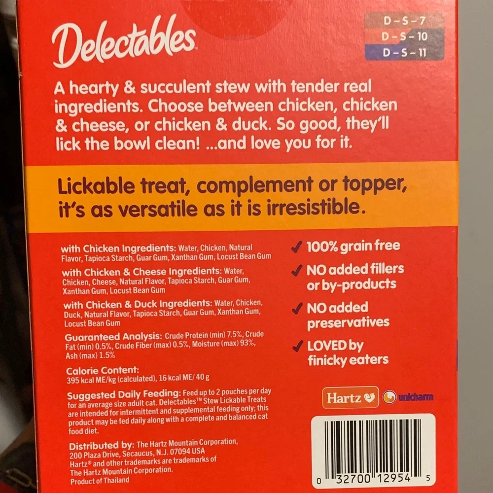 Delectables Lickable Treat Stew Variety Pack for Cats - 12 Count